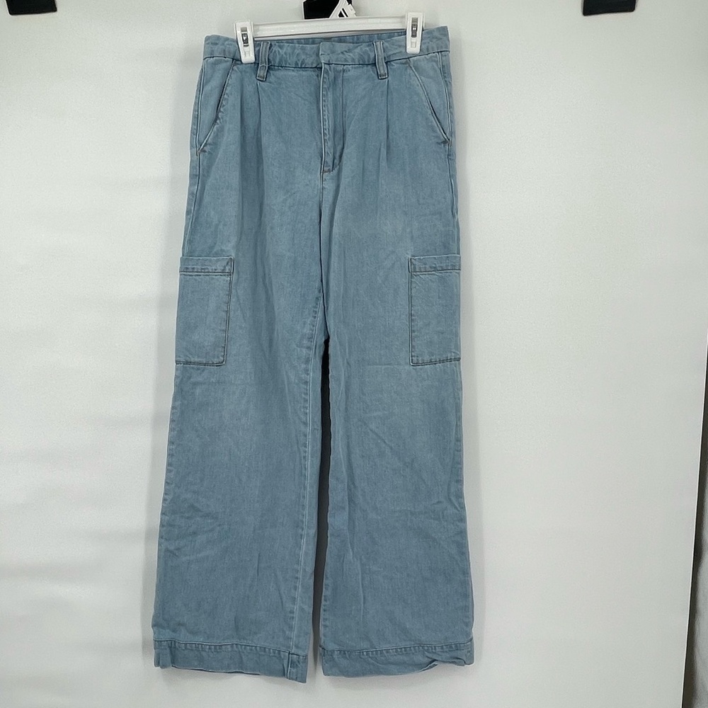 Joe's Jeans The Petra Blossom cargo wide leg jeans